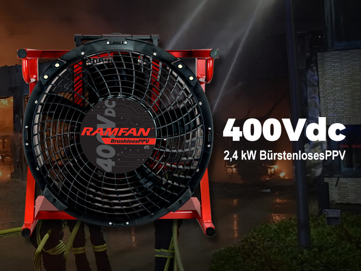 RAMFAN EX550 400Vdc Brushless PPV Hochleistungslüfter