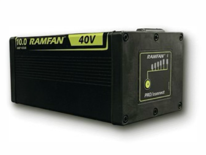 RAMFAN PRO Connect 40V 10Ah Akkupack